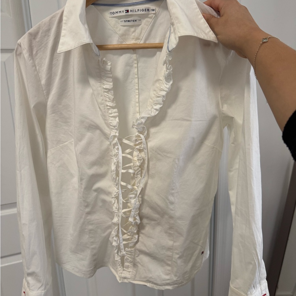 Tommy Hilfiger White Women's Top